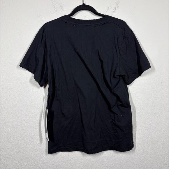 Stolen Girlfriends Club Mens Small Blatant Tee Vintage Black Cotton Distressed - Picture 2 of 12